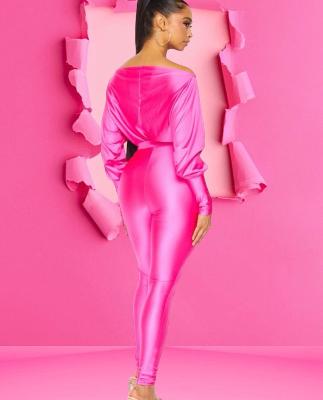 Sexy Satin One-Piece