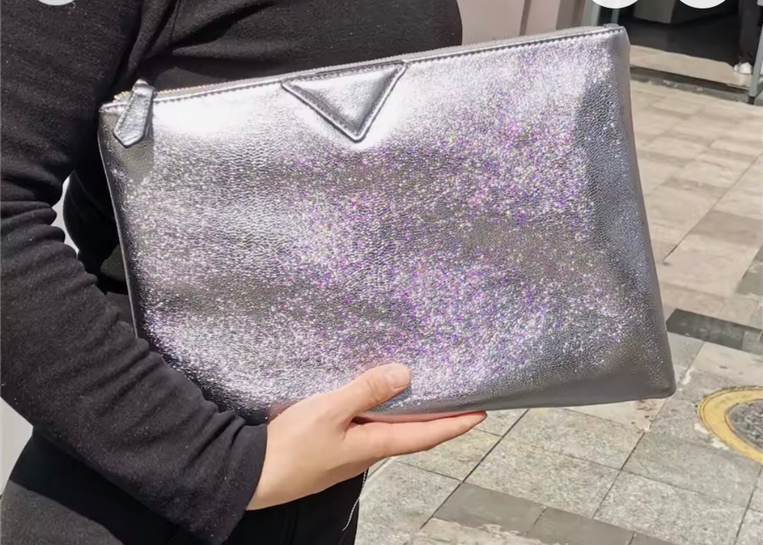 Leather Lady envelope Clutch