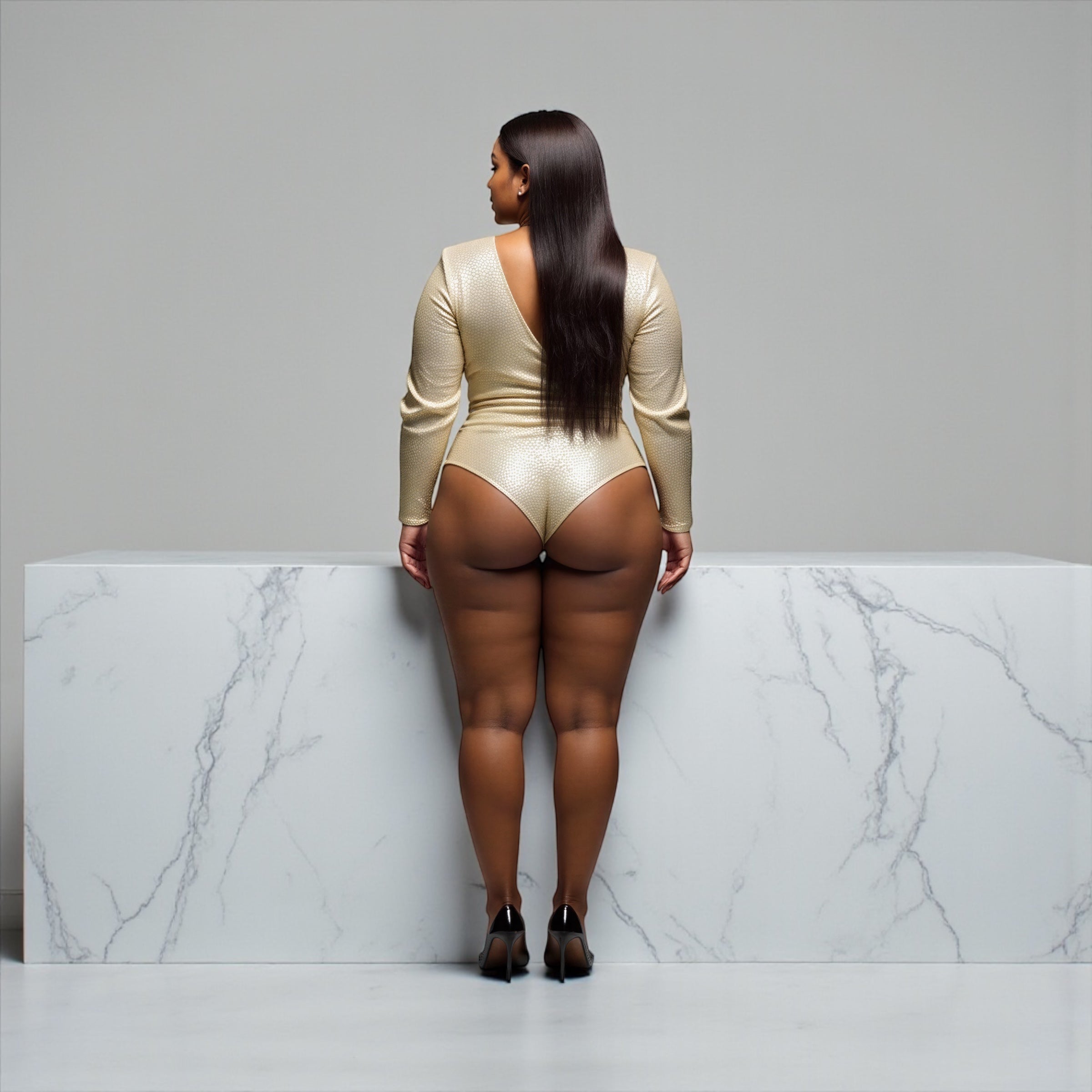 Gold Vibrant Bodysuite