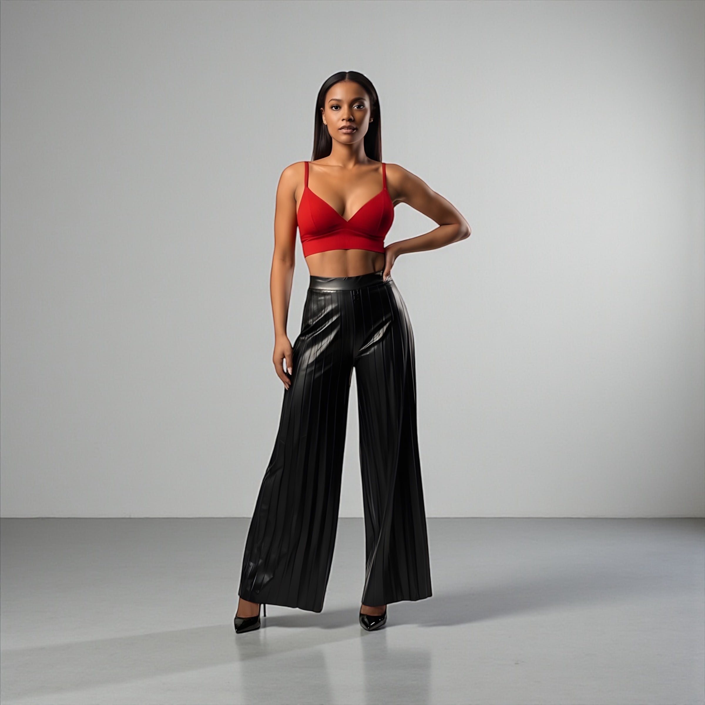 Black Leather Plazoos