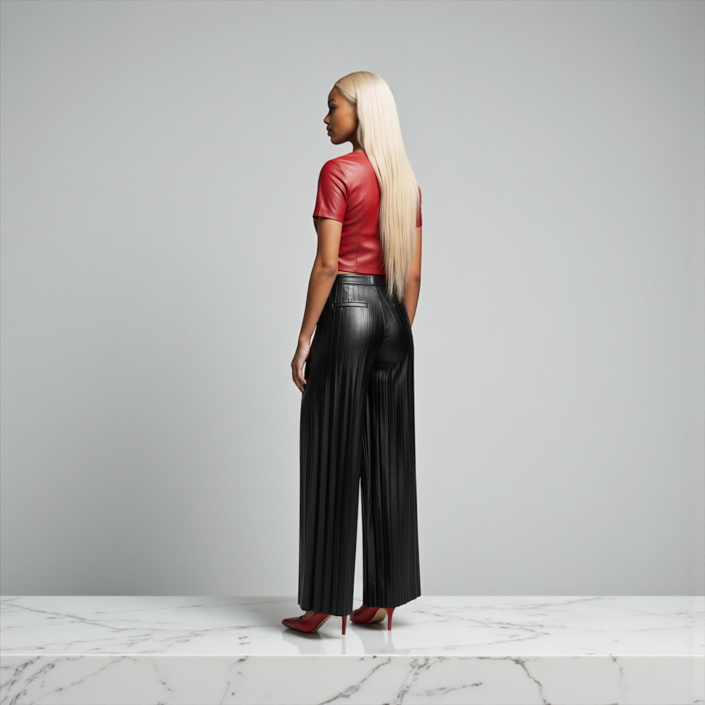 Black Leather Plazoos