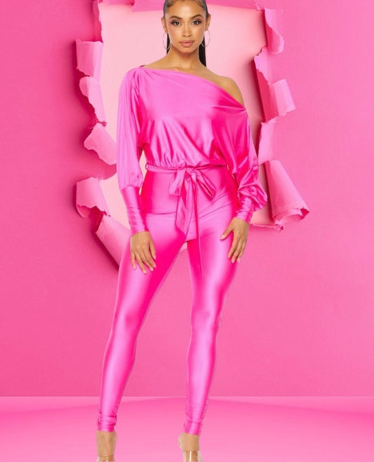 Sexy Satin One-Piece