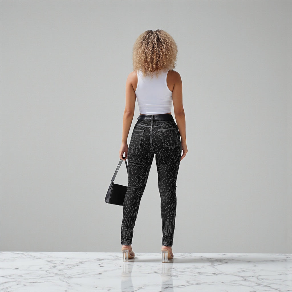 Diamond Studded Jeans
