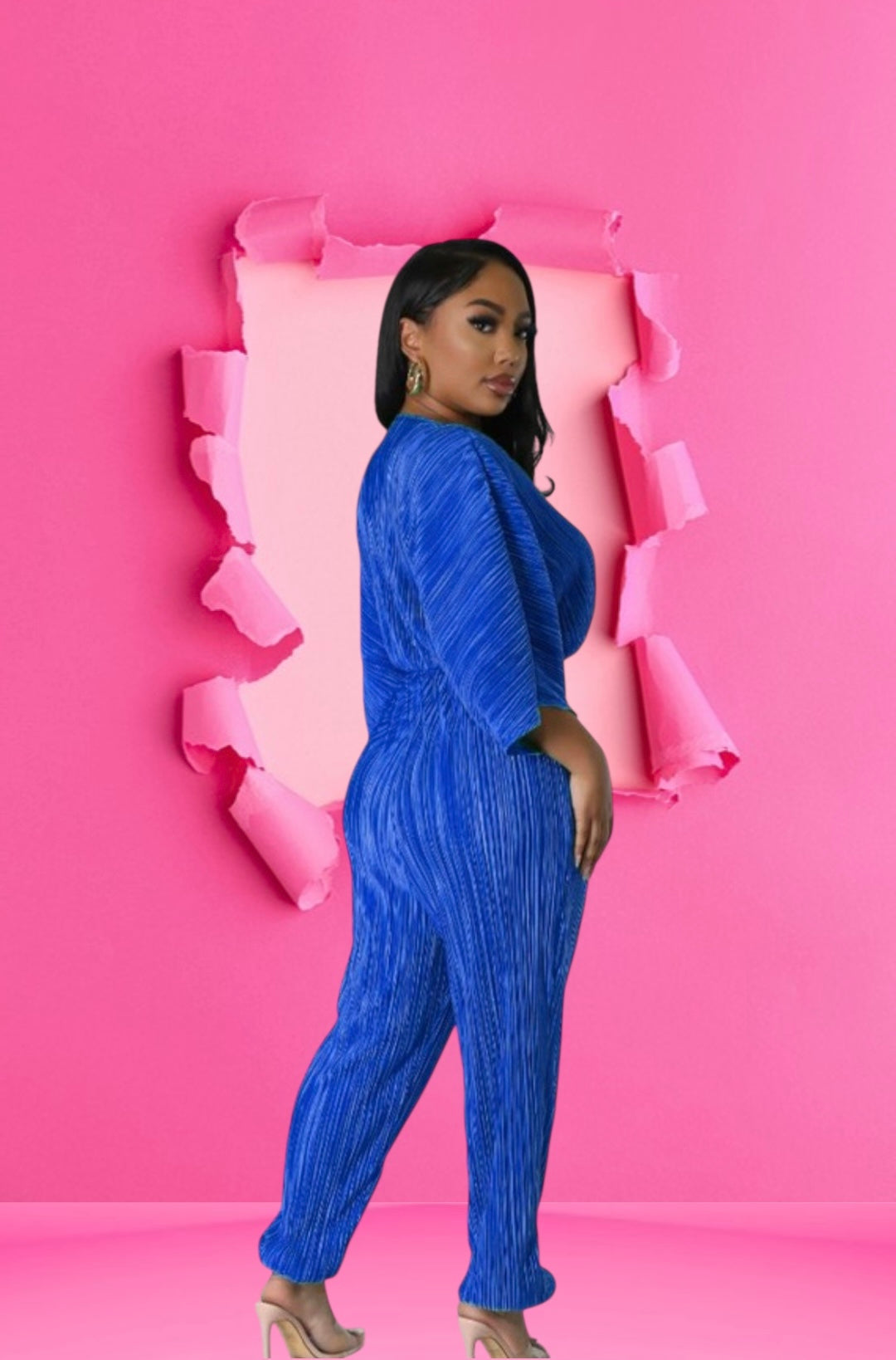 Blue One-Piece