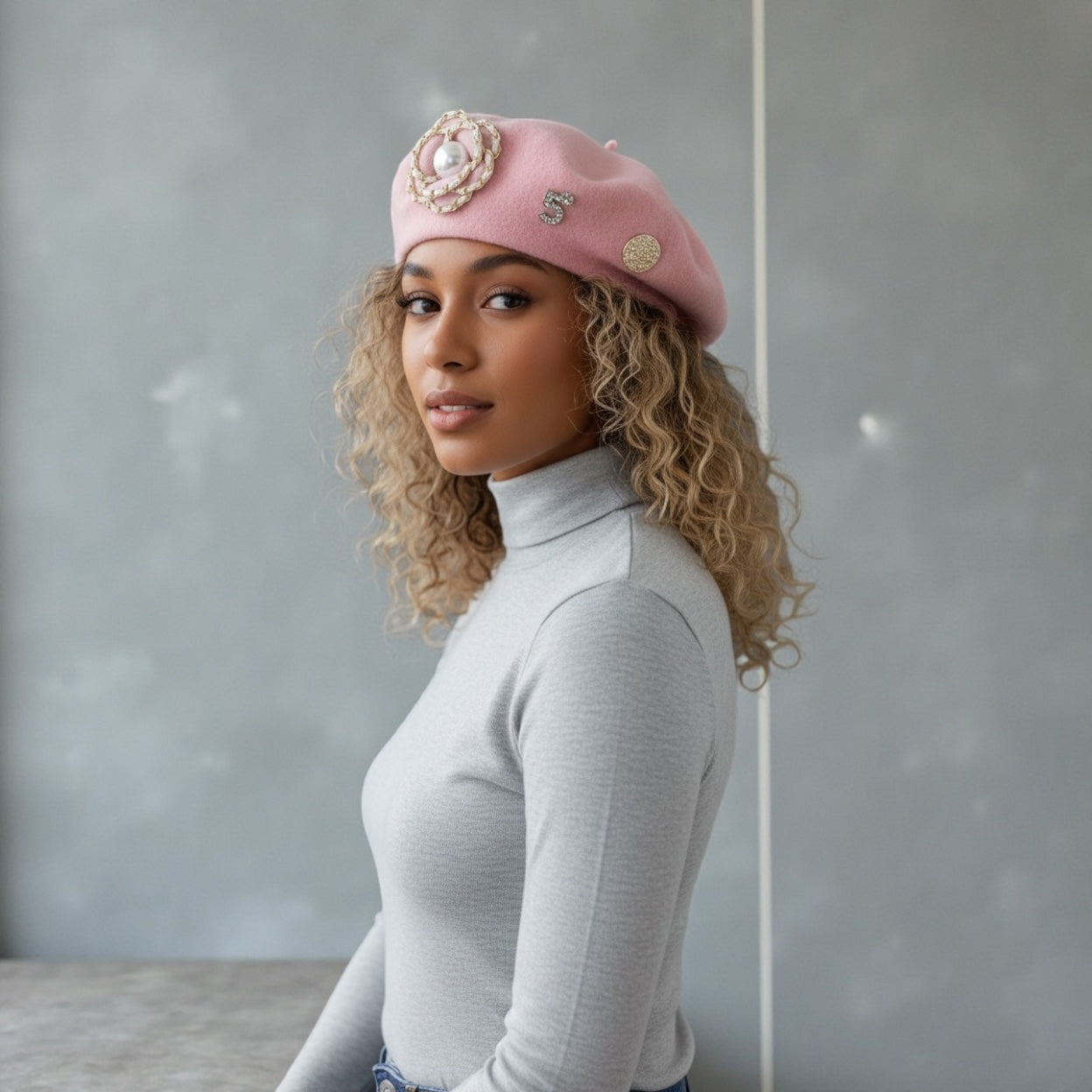 Barbie Pink Beret