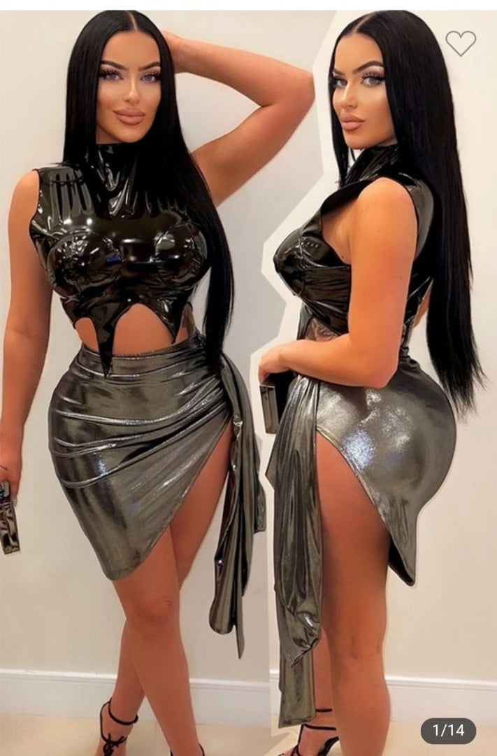 Sexy Set 2pc black /silver