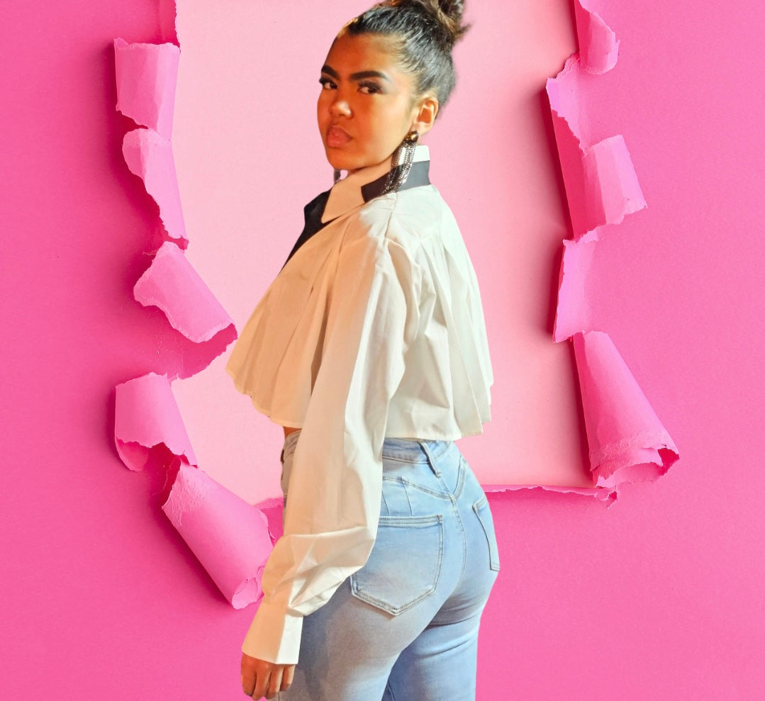 Fashion Loose Bow Blouse