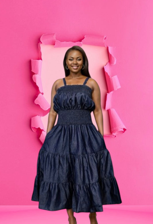 Black Puffy Dress