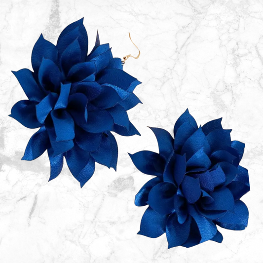 Blue Flower earrings