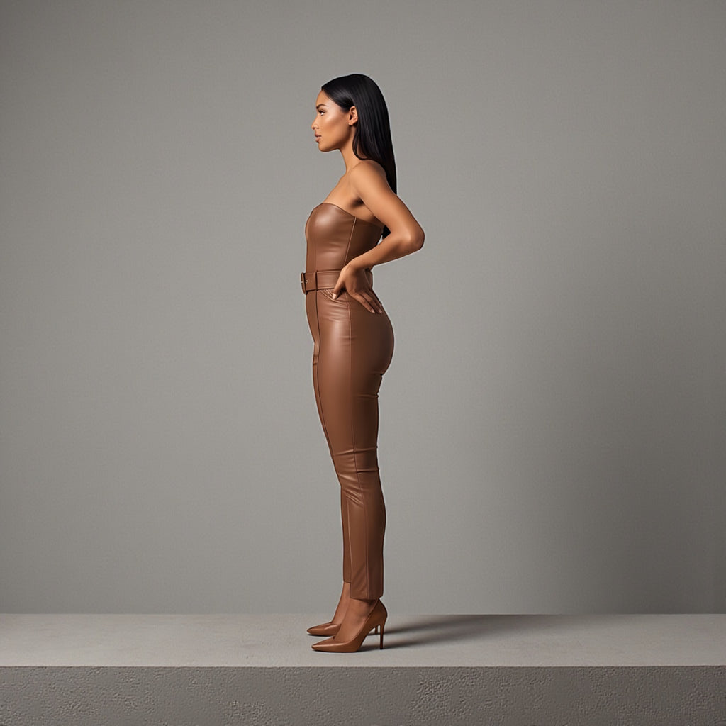 Soultrain Leather One Piece