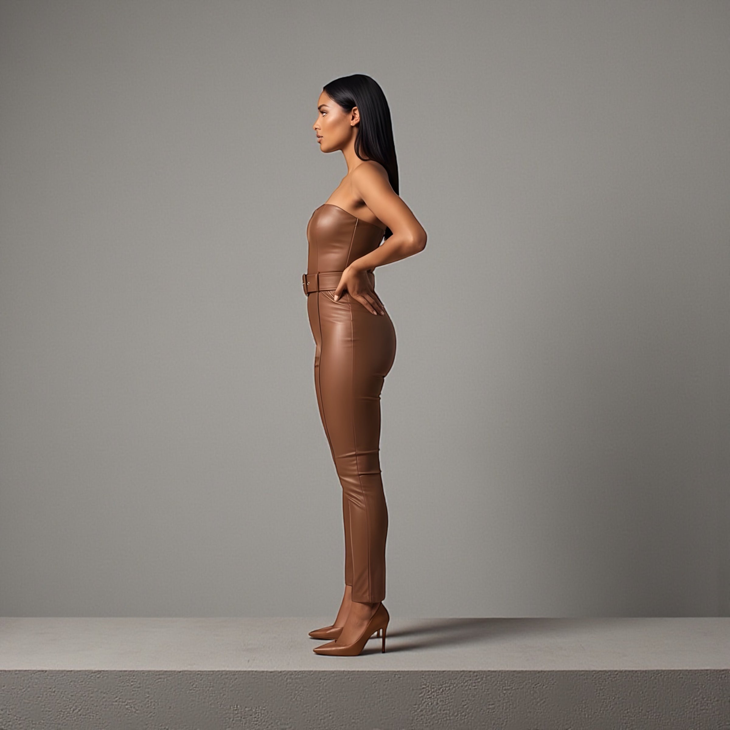 Soultrain Leather One Piece