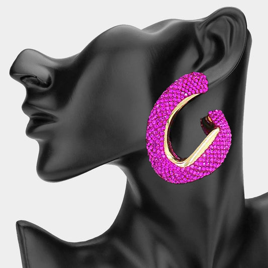 Michelle U Shape Earrings