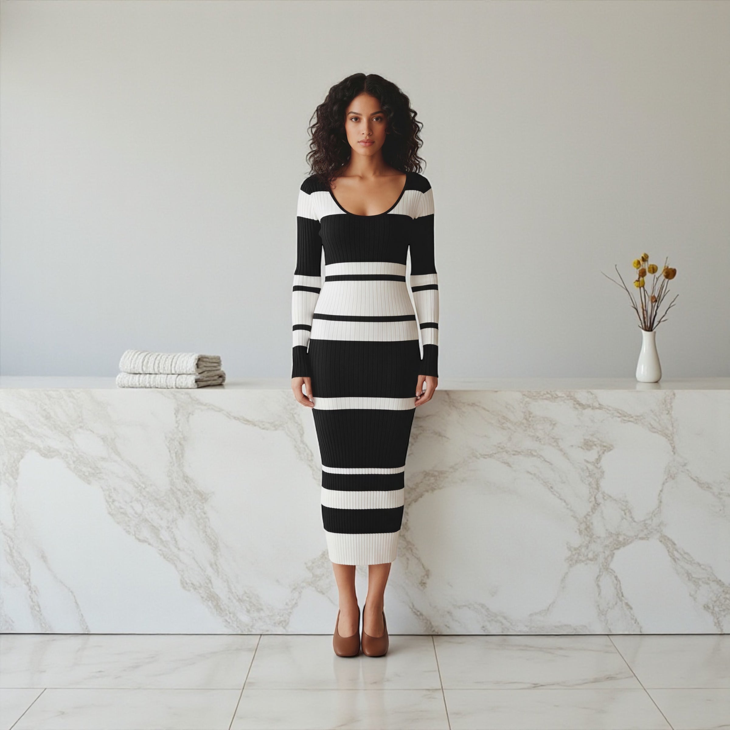 Stripes Are In Dress