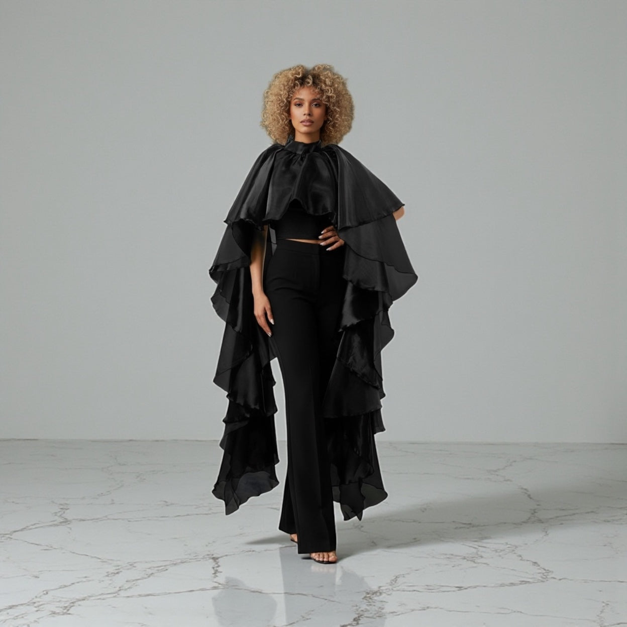 Wanna Be My Lover Ruffle Blouse