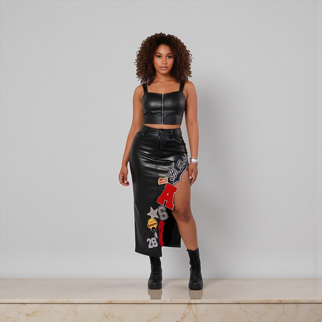 Black Leather Hottie